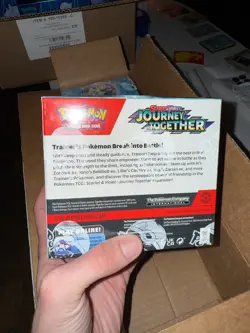 Pokemon TCG SV09 Journey Together Enhanced Booster Box Sealed New - Image 4