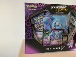 Pokemon TCG Champions Path Hatterene V Collection Box New Factory Sealed - Image 2