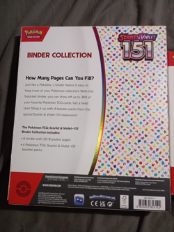 Pokemon 151 binder + poster collection sealed - Image 3