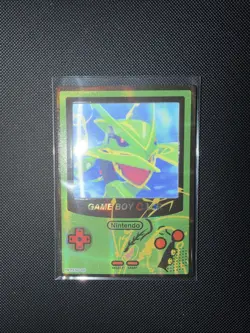 Rayquaza Gameboy Lenticular Eif Origin 4.0 PX 009 Non-TCG Pokemon - Image 1