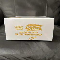 Pokemon Center Brilliant Stars ETB Pokemon TCG Sword & Shield Elite Trainer Box - Image 5