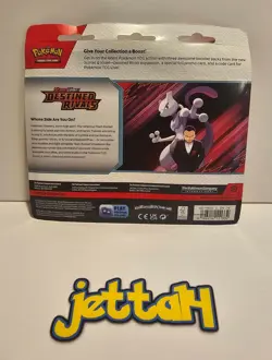 Pokemon - Destined Rivals - 3-Pack Blister (Kangaskhan) SV10 NEW/SEALED! - Image 3