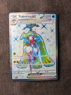 Tsareena ex 220/182 FULL ART ULTRA RARE HOLO Paradox Rift Sv04 Pokemon NM - Image 1