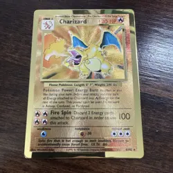 2021 Pokemon Charizard Gold Metal Celebrations UPC Ultra Premium Collection - Image 1