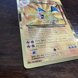 2021 Pokemon Charizard Gold Metal Celebrations UPC Ultra Premium Collection - Image 3