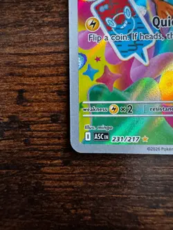 Pokemon TCG Ascended Heroes Iono’s Wattrel 231/271 plus freebie (NM, In hand) - Image 4