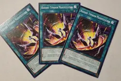 Yu-Gi-Oh [x3] Radiant Typhoon Manifestation [x3] DOOD-EN062 M/NM - Image 1