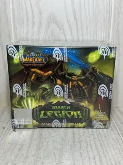 March of the Legion Booster Box Factory Sealed English | WoW Upper Deck 2007 - Image 1