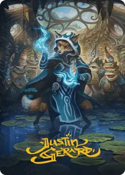 1 x Jace, the Mind Sculptor (49/54) Art Card - Gold-Stamped Signature - Art Seri - Image 1