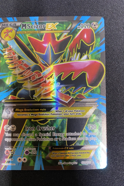 M Scizor EX 120/122 Full Art Holo Card Pokemon TCG XY Breakpoint Ultra Rare - Image 5