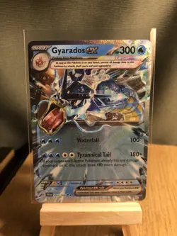 Pokemon Card Gyarados EX 045/198 Ultra Rare S&V Near Mint. - Image 1