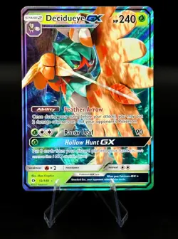 Decidueye GX 12/149 Sun & Moon NM Ultra Rare Pokemon Card - Image 1