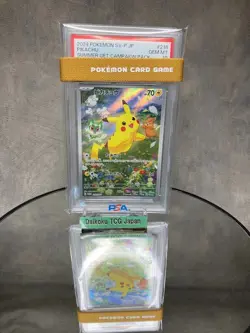 Pokemon Card Pikachu Promo 218/SV-P Japanese PSA10 GEM MINT Rare Summer Get - Image 2