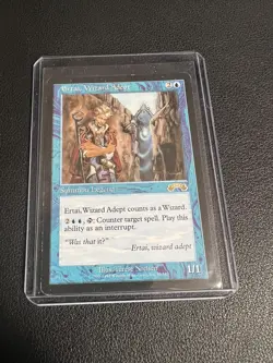 MTG Ertai, Wizard Adept Exodus Regular Rare (MTG799) - Image 1