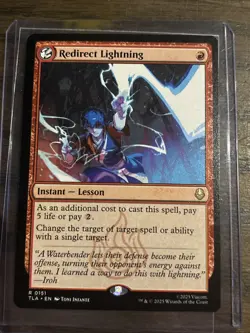 Redirect Lightning Avatar: The Last Airbender Non-Foil Rare 0151 NM - Image 1