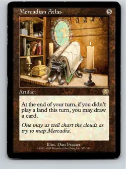 Magic the Gathering MP Mercadian Atlas Mercadian Masques MTG Free Shipping! - Image 1