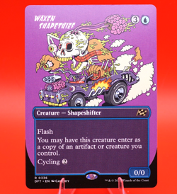 Waxen Shapethief | #336 | Rare | Borderless Regular | Aetherdrift | MTG - Image 1