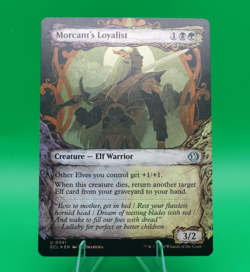 Morcant's Loyalist | 341 | Uncommon | Showcase Foil | Lorwyn Eclipsed | MTG - Image 1