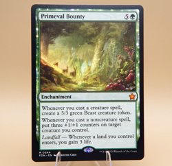 Primeval Bounty | #644 | Mythic | Regular | Foundations | MTG | Shipping Promos - Image 1