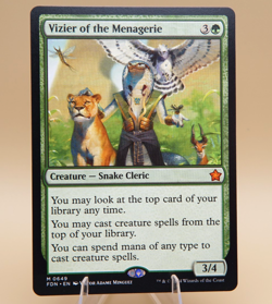 Vizier of the Menagerie | #649 | Mythic | Regular | Foundations | MTG - Image 1