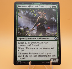 Dwynen, Gilt-Leaf Daen #217 | Uncom | Regular | MTG Foundations | See Shop Sales - Image 1
