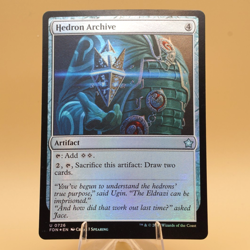 Hedron Archive | 726 | Uncommon | Foil | Foundations | MTG | See Shop Sales - Image 1