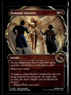 2024 MTG MKM Demand Answers C Foil #306 - Image 1