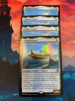 MTG Dominaria United Golden Argosy Foil x 4 - Image 1