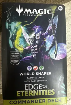 Magic The Gathering Edge Of Eternities Commander Deck World Sharper Brand New - Image 1