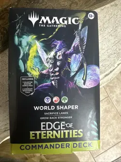 Magic The Gathering Edge Of Eternities Commander Deck World Sharper Brand New - Image 2