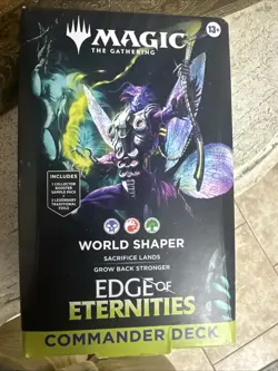 Magic The Gathering Edge Of Eternities Commander Deck World Sharper Brand New - Image 3