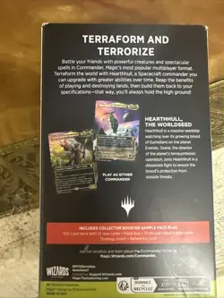 Magic The Gathering Edge Of Eternities Commander Deck World Sharper Brand New - Image 4