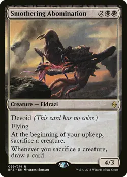 Smothering Abomination - Battle for Zendikar - MTG, Mint/NM - Image 1