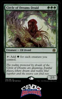 MTG Circle of Dreams Druid #176 NM-MT Magic The Gathering - Image 1
