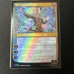 MTG - Ral, Monsoon Mage/ Ral, Levline Prodigy - Modern Horizons 3 - #247 NM Foil - Image 2