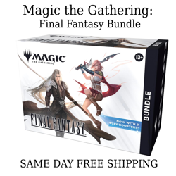 Magic The Gathering Final Fantasy Bundle 9 Play Boosters New SEALED SHIPS NOW - Image 1