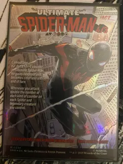 Magic the Gathering EDH Deck Miles Morales Commander Blinged Out Homebrew - Image 1