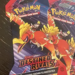 Pokemon Lot Of 4Scarlet & Violet Destined Rivals Sleeved Packs BRAND NEW &Sealed - Image 2
