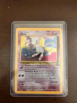 Pokemon TCG Black Star Promo Holo Card Mew #9 WOTC Near Mint Condition - Image 1