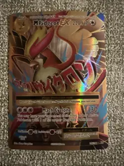M Pidgeot EX 105/108 Full Art Holo – Evolutions - Pokemon TCG NM - Image 1