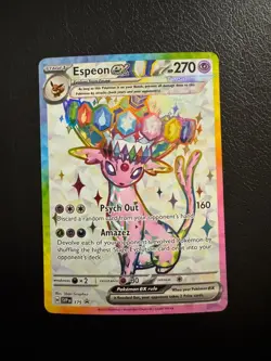 Espeon EX SVP 175 Ultra Rare SV Promo Pokemon Card - NM - Image 1