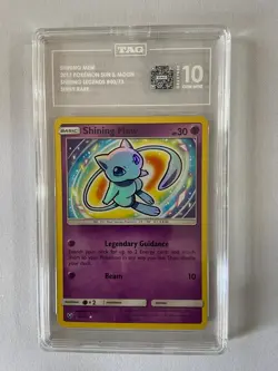Pokemon Shining Legends Shining Mew #40 TAG 10 #7653 - Image 1