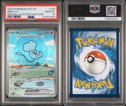 Pokemon Mew EX Bubble Mew PSA 10 Gem Mint 232/091 Sir SV Paldean Fates 2024 - Image 3