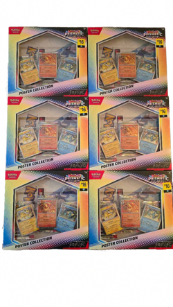 LOT OF 6 Scarlet & Violet Prismatic Evolutions Poster Collection Sealed Pokemon - Image 2