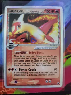 Pokemon Latias ex (Delta Species) 95/101 Dragon Frontiers Holo - Image 1
