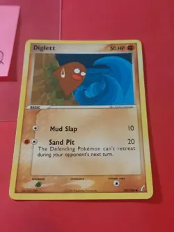 2006 Pokemon EX Crystal Guardians #50 Diglett, C, NF/H, cd2 - Image 3