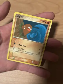 Pokemon Diglett 50/100 EX Crystal Guardians Regular Common 50 HP Basic English - Image 1