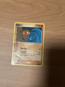 Pokemon Diglett 50/100 EX Crystal Guardians Regular Common 50 HP Basic English - Image 2