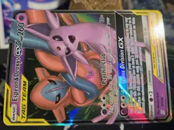 2019 Pokemon TCGUnified Minds - Espeon and Deoxys GX 72/236 Tag Team - NM - Image 4
