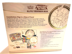 POKEMON ELITE TRAINER BOX ETB BRILLIANT STARS NEW SEALED AWESOME ! - Image 2